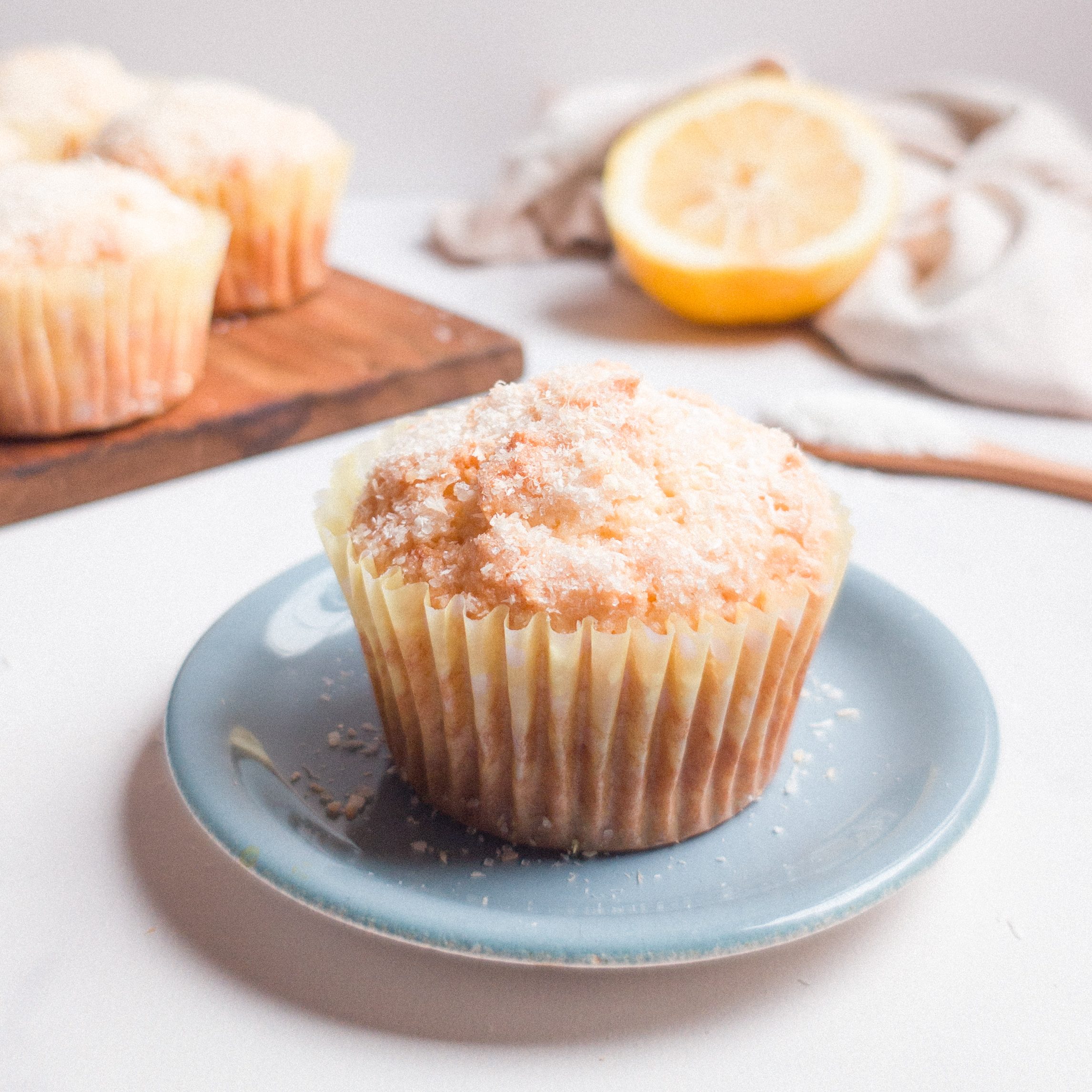 Muffins de Coco y Limón